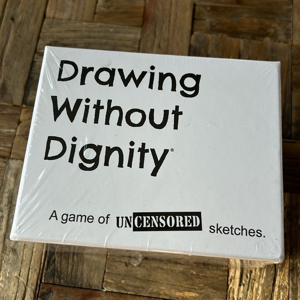 Drawing Without Dignity Game NWT